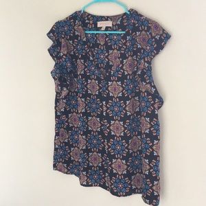 Philosophy Republic Clothing flutter sleeve blouse